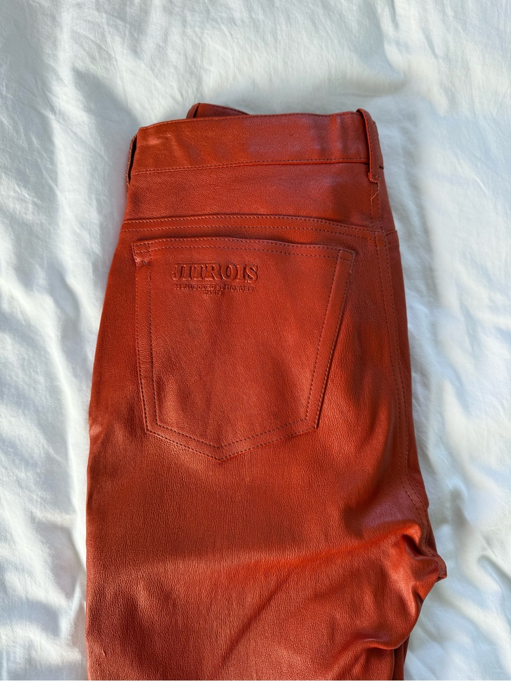 Authentic Jitrois "Skin Jeans" genuine goat leather